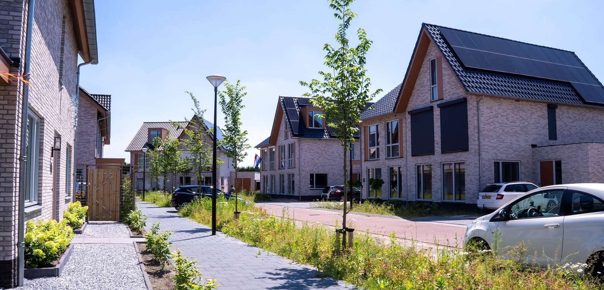 Radix en Veerman nieuwbouw straat Leerdam